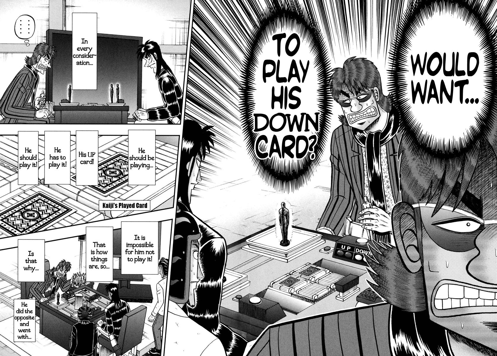 Gambling Outcast Kaiji: The One Poker Arc - Kaiji Part 5 Chapter 161 page 4 - Chapter 161 : CUT OFF