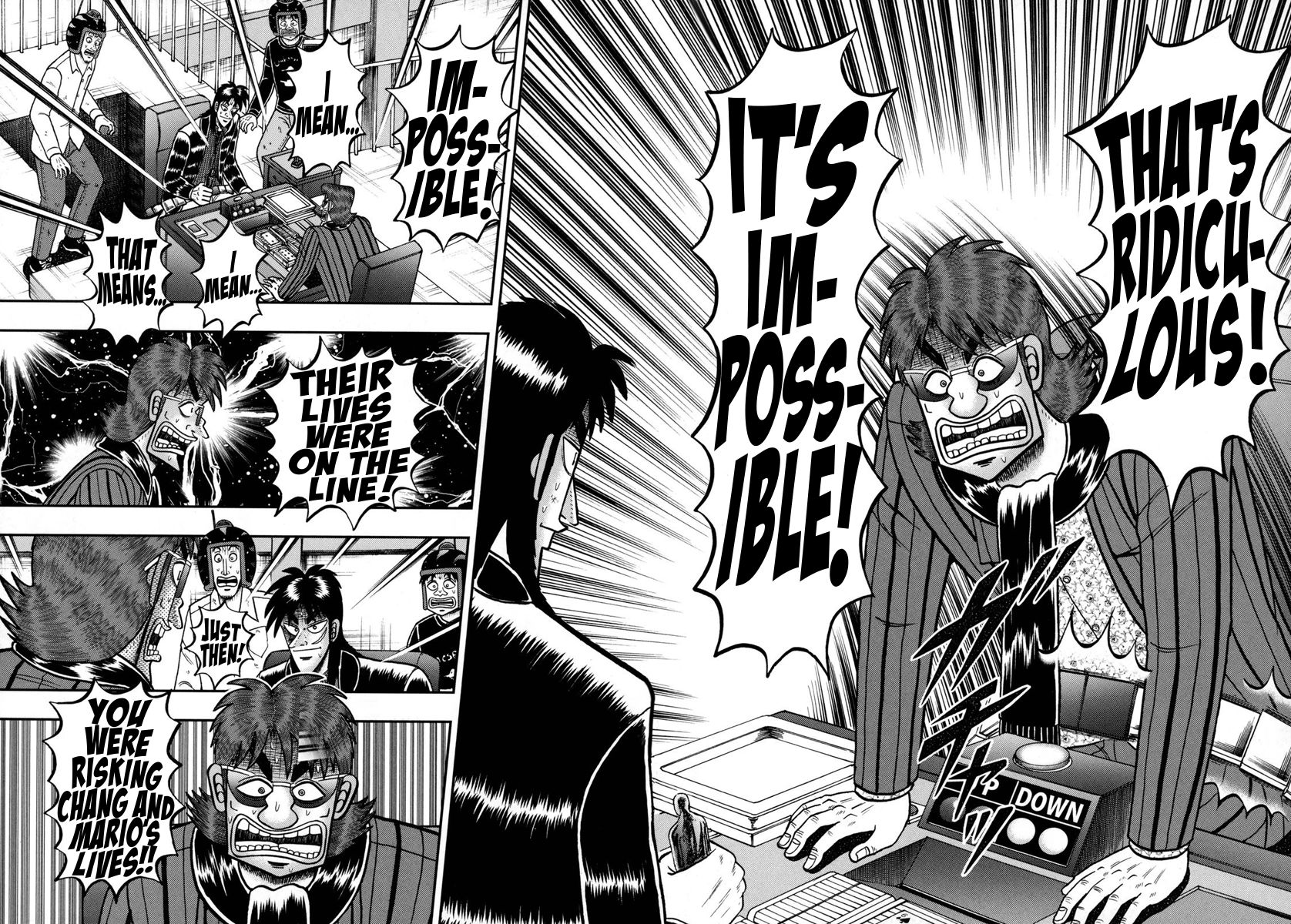 Gambling Outcast Kaiji: The One Poker Arc - Kaiji Part 5 Chapter 163 page 12 - Chapter 163 : LEAPT