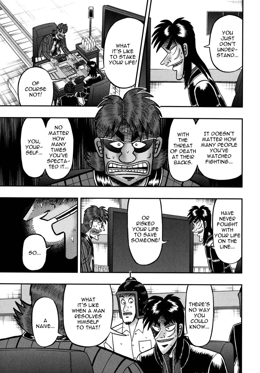 Gambling Outcast Kaiji: The One Poker Arc - Kaiji Part 5 Chapter 163 page 18 - Chapter 163 : LEAPT