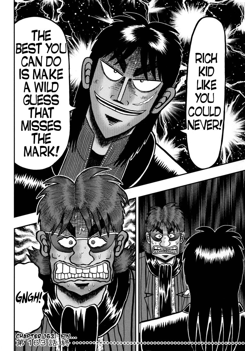 Gambling Outcast Kaiji: The One Poker Arc - Kaiji Part 5 Chapter 163 page 19 - Chapter 163 : LEAPT
