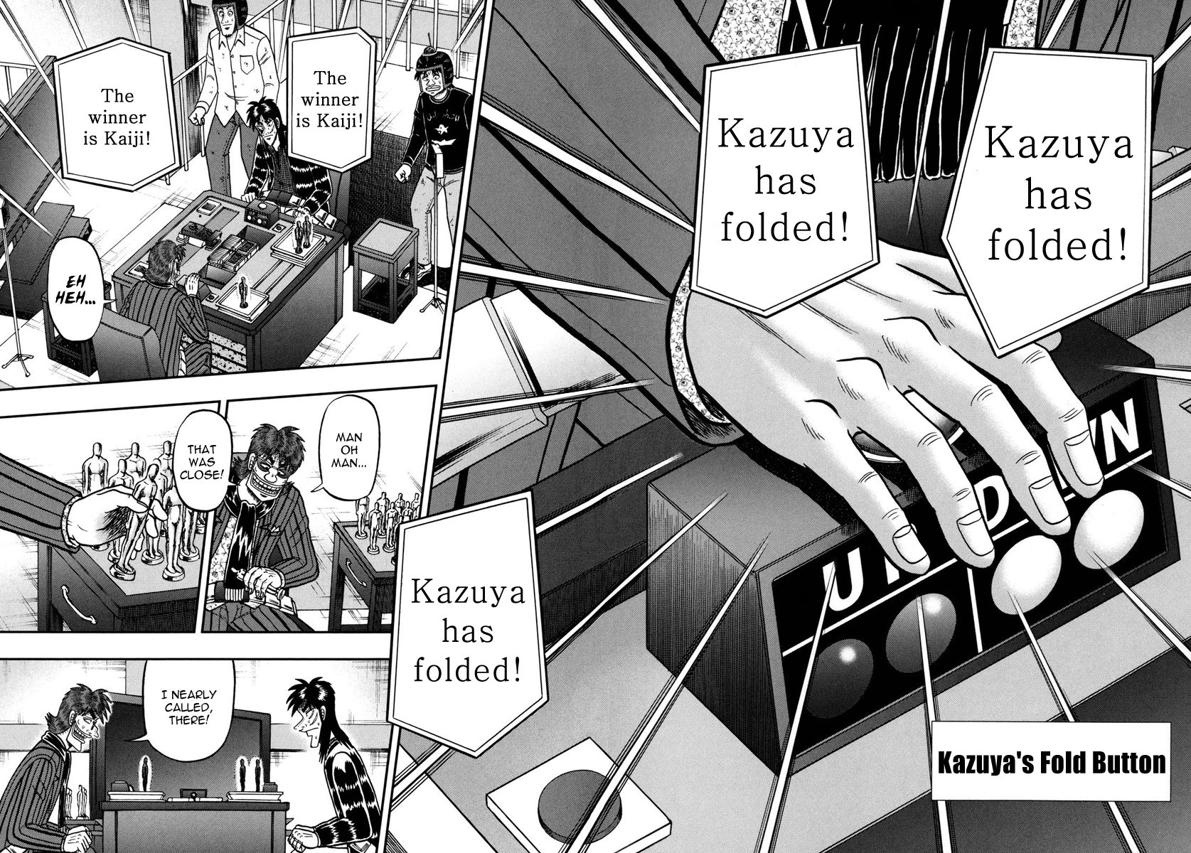 Gambling Outcast Kaiji: The One Poker Arc - Kaiji Part 5 Chapter 163 page 2 - Chapter 163 : LEAPT