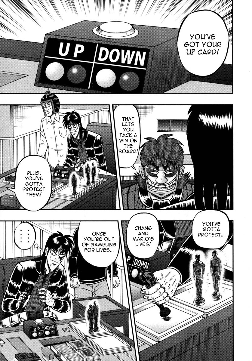 Gambling Outcast Kaiji: The One Poker Arc - Kaiji Part 5 Chapter 163 page 5 - Chapter 163 : LEAPT