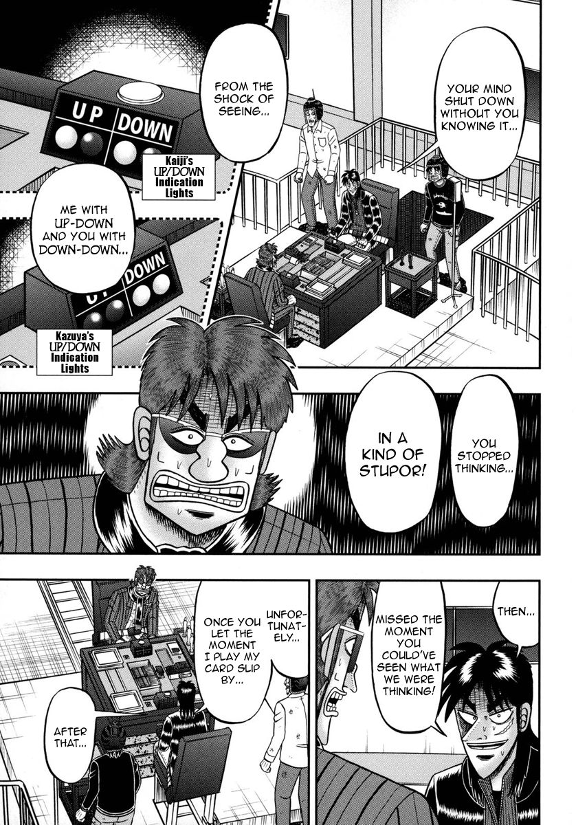 Gambling Outcast Kaiji: The One Poker Arc - Kaiji Part 5 Chapter 164 page 13 - Chapter 164 : Missed Chance