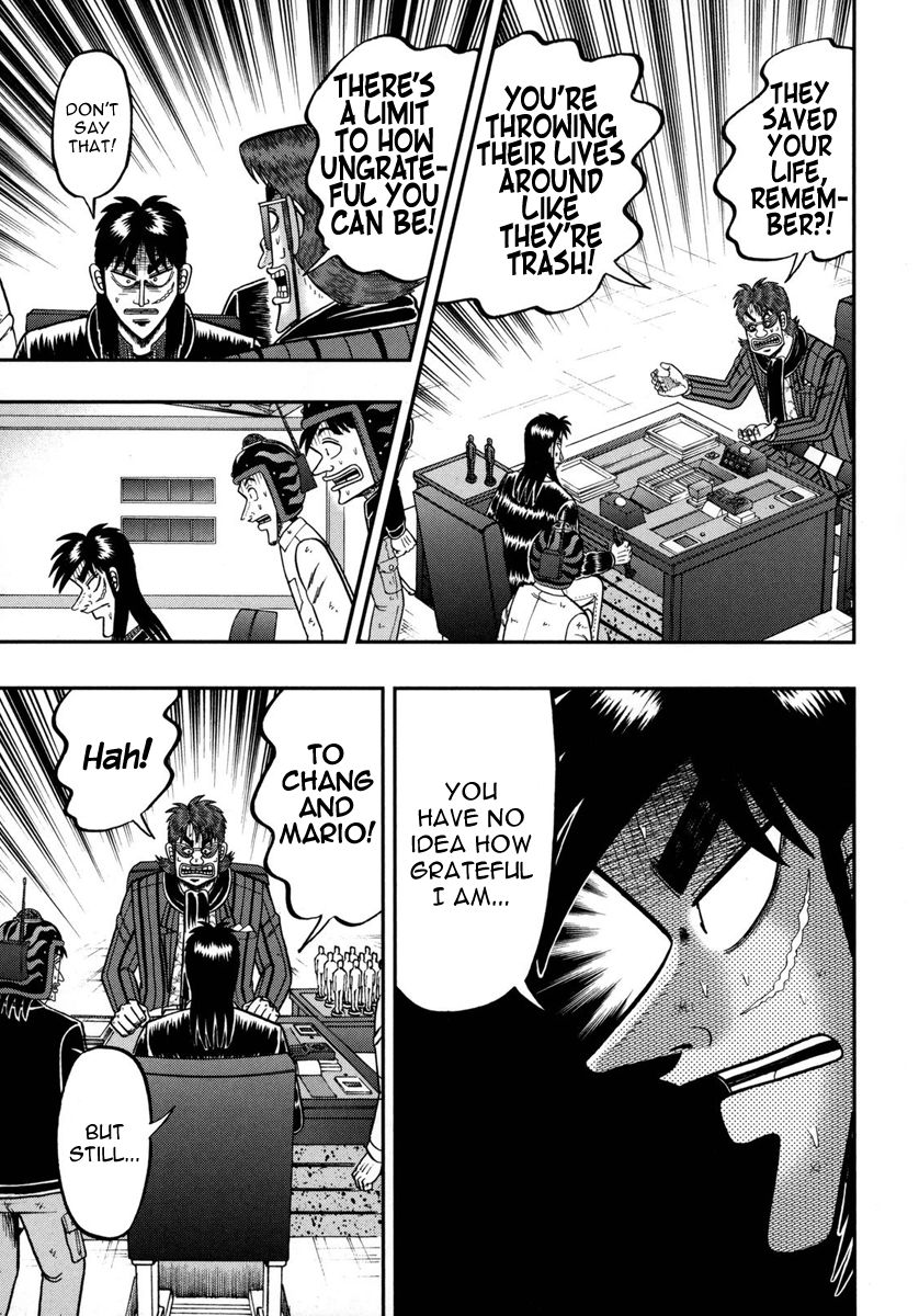Gambling Outcast Kaiji: The One Poker Arc - Kaiji Part 5 Chapter 164 page 17 - Chapter 164 : Missed Chance