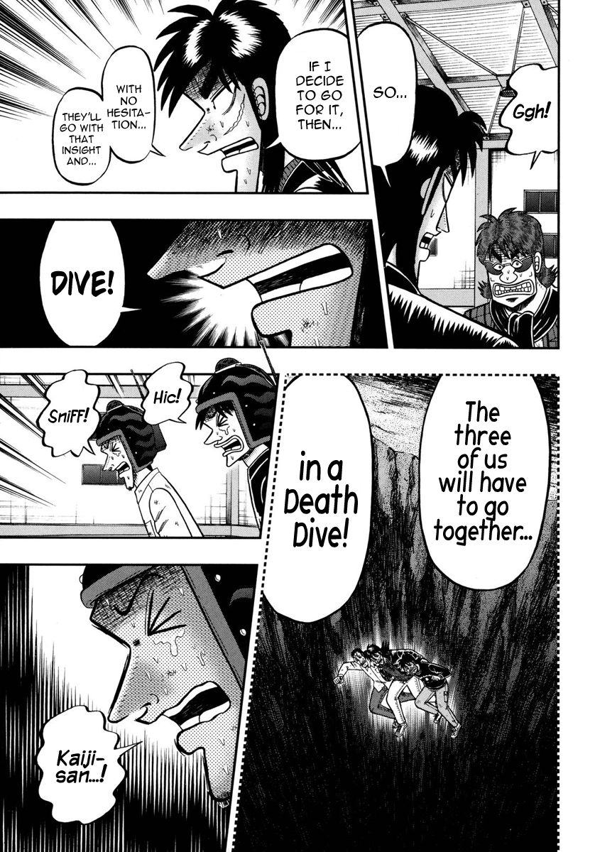 Gambling Outcast Kaiji: The One Poker Arc - Kaiji Part 5 Chapter 164 page 19 - Chapter 164 : Missed Chance