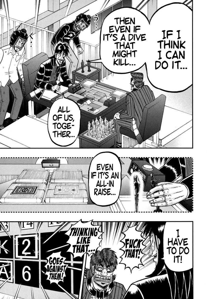 Gambling Outcast Kaiji: The One Poker Arc - Kaiji Part 5 Chapter 165 page 15 - Chapter 165 : Prepared