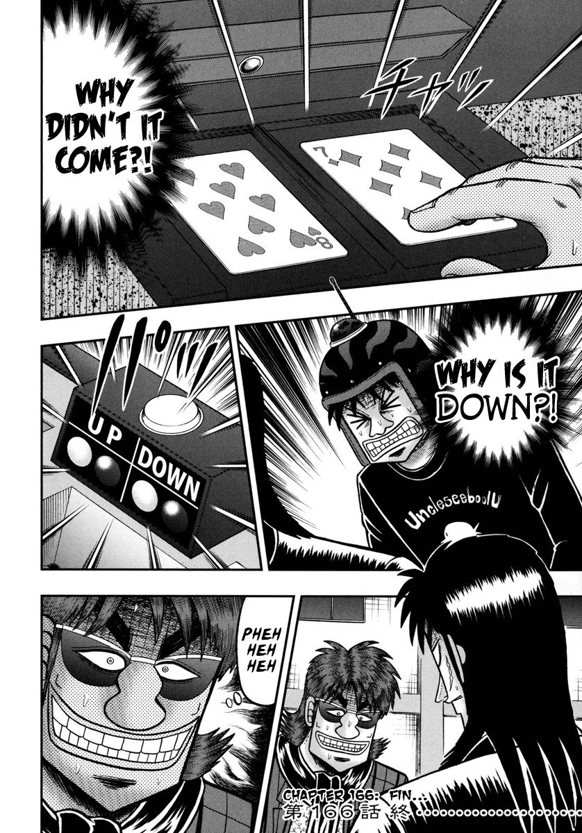 Gambling Outcast Kaiji: The One Poker Arc - Kaiji Part 5 Chapter 166 page 21 - Chapter 166 : Intoxication