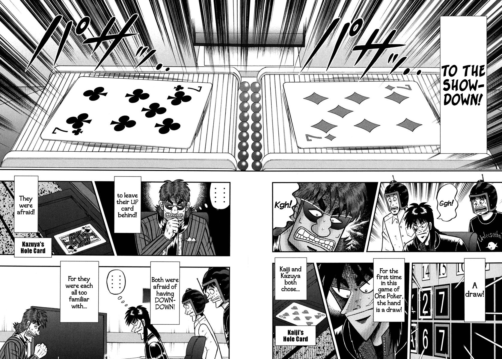 Gambling Outcast Kaiji: The One Poker Arc - Kaiji Part 5 Chapter 167 page 10 - Chapter 167 : Swaying