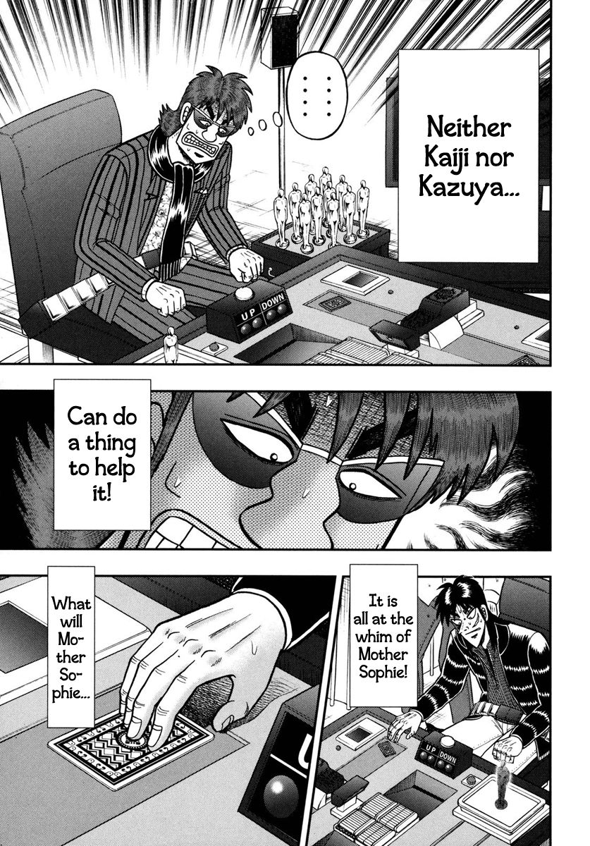 Gambling Outcast Kaiji: The One Poker Arc - Kaiji Part 5 Chapter 167 page 15 - Chapter 167 : Swaying