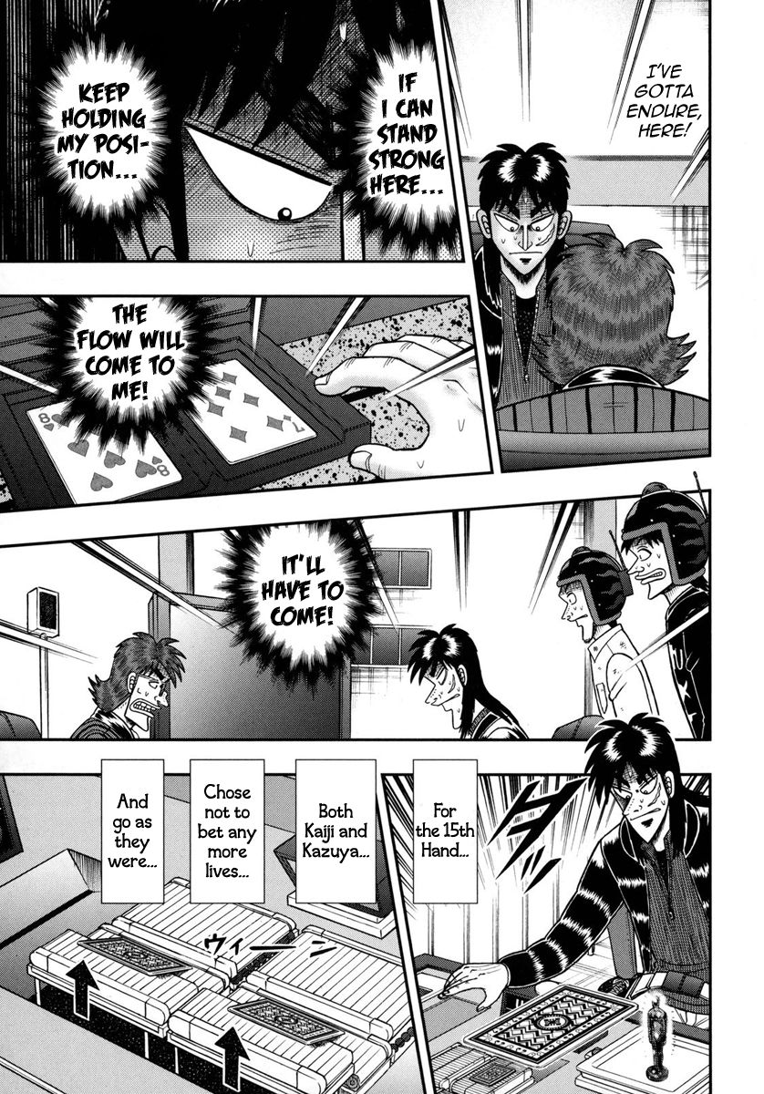 Gambling Outcast Kaiji: The One Poker Arc - Kaiji Part 5 Chapter 167 page 9 - Chapter 167 : Swaying