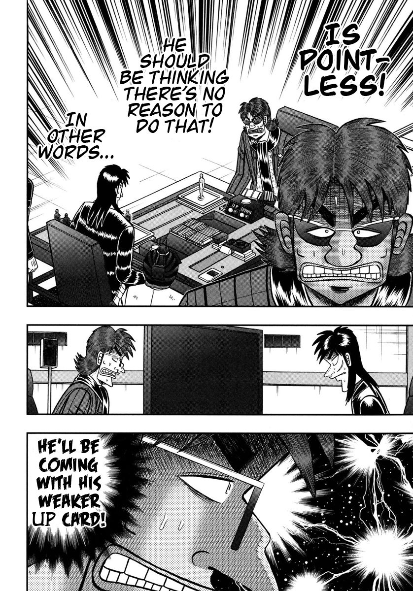 Gambling Outcast Kaiji: The One Poker Arc - Kaiji Part 5 Chapter 168 page 15 - Chapter 168 : Unexpected