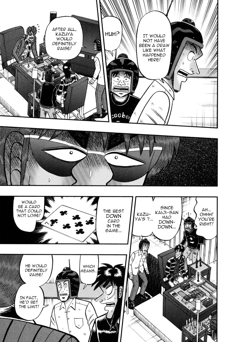 Gambling Outcast Kaiji: The One Poker Arc - Kaiji Part 5 Chapter 170 page 21 - Chapter 170 : Avoided