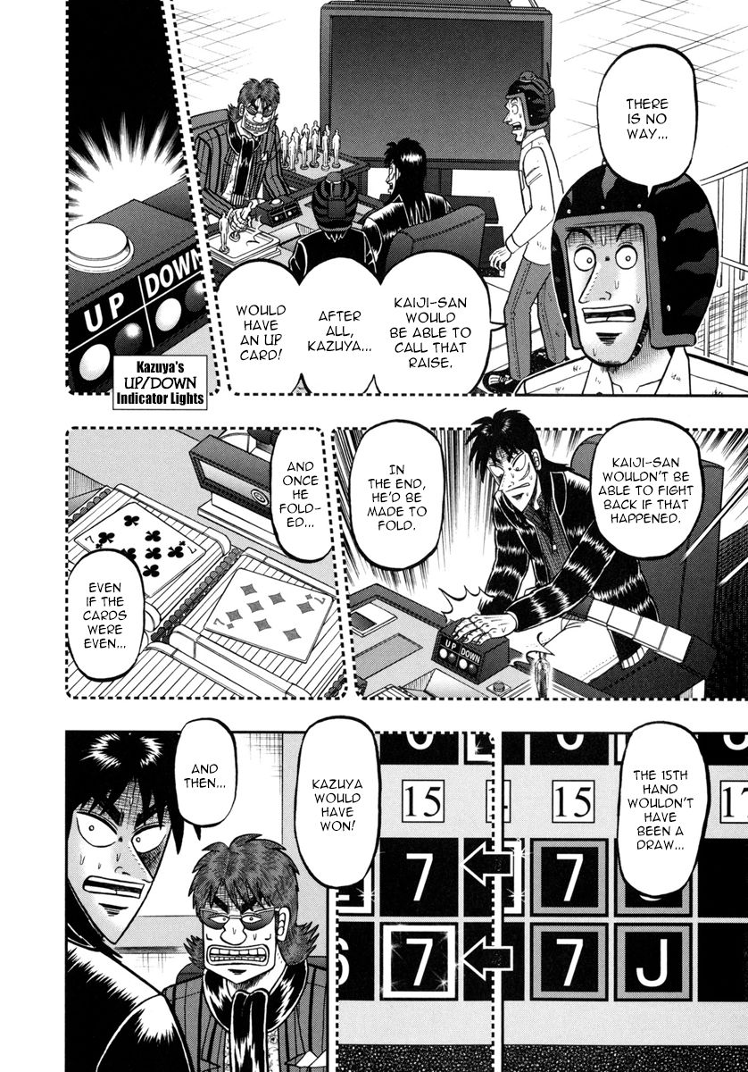 Gambling Outcast Kaiji: The One Poker Arc - Kaiji Part 5 Chapter 170 page 22 - Chapter 170 : Avoided