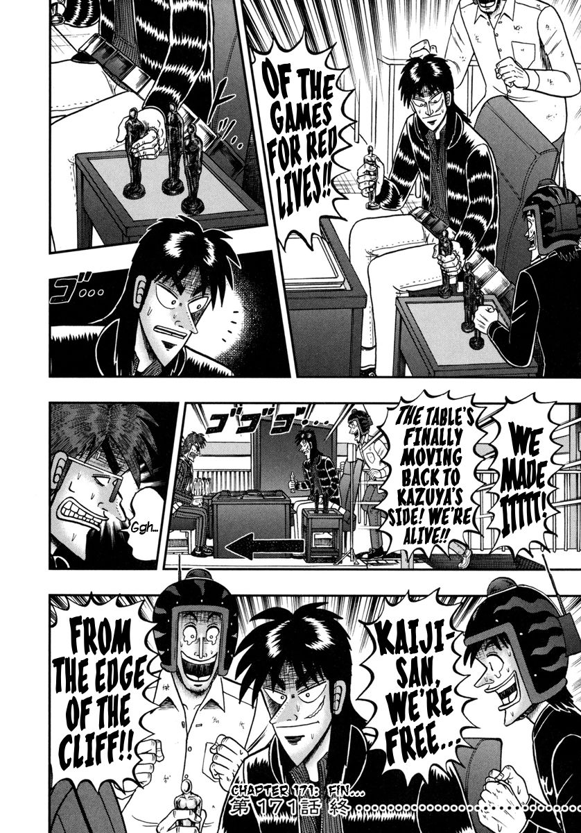 Gambling Outcast Kaiji: The One Poker Arc - Kaiji Part 5 Chapter 171 page 21 - Chapter 171 : Ground Level