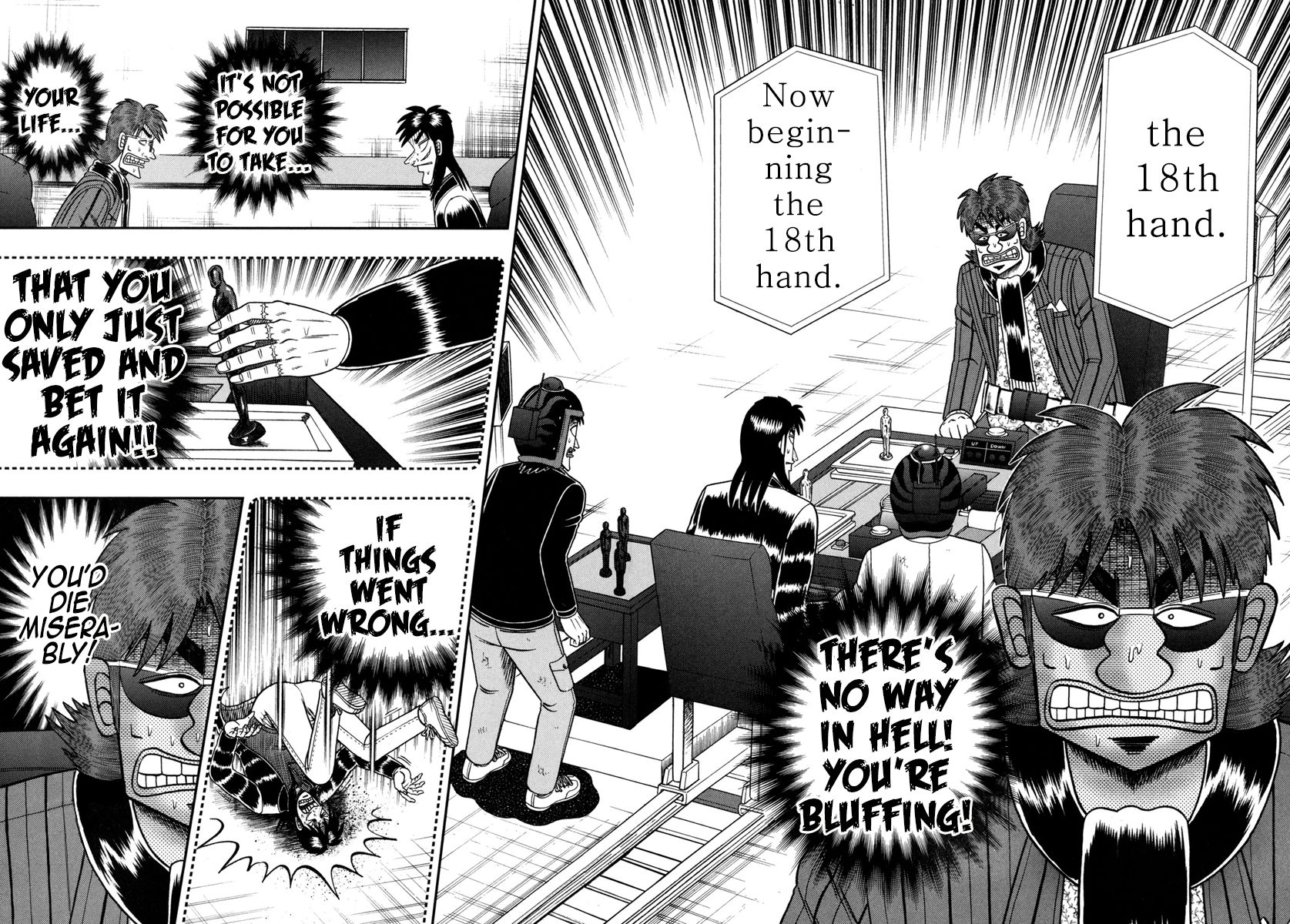 Gambling Outcast Kaiji: The One Poker Arc - Kaiji Part 5 Chapter 172 page 13 - Chapter 172 : On the Way