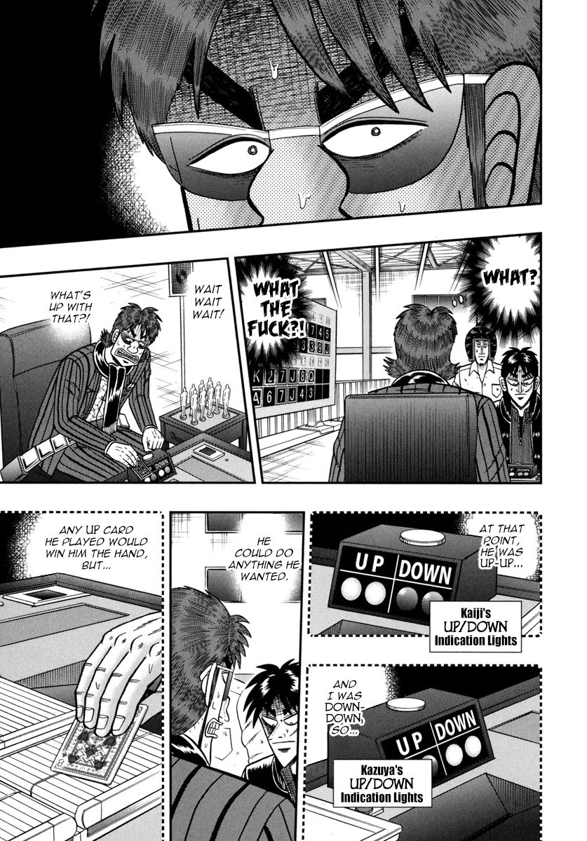 Gambling Outcast Kaiji: The One Poker Arc - Kaiji Part 5 Chapter 174 page 13 - Chapter 174 : Spider