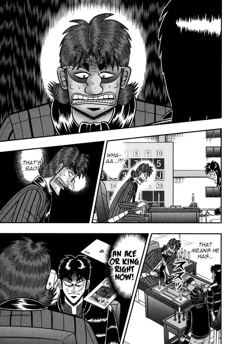 Gambling Outcast Kaiji: The One Poker Arc - Kaiji Part 5 Chapter 174 page 15 - Chapter 174 : Spider