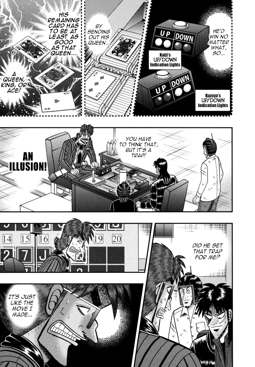 Gambling Outcast Kaiji: The One Poker Arc - Kaiji Part 5 Chapter 174 page 17 - Chapter 174 : Spider