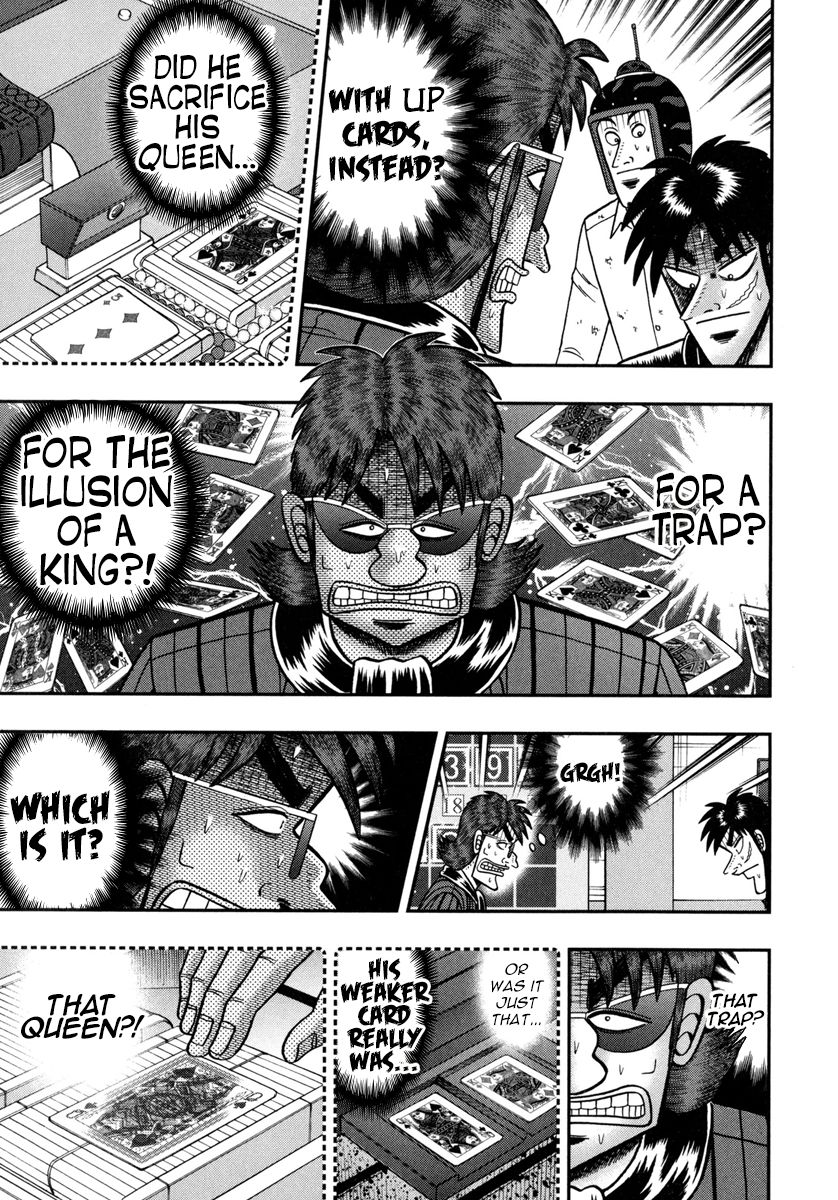 Gambling Outcast Kaiji: The One Poker Arc - Kaiji Part 5 Chapter 174 page 19 - Chapter 174 : Spider