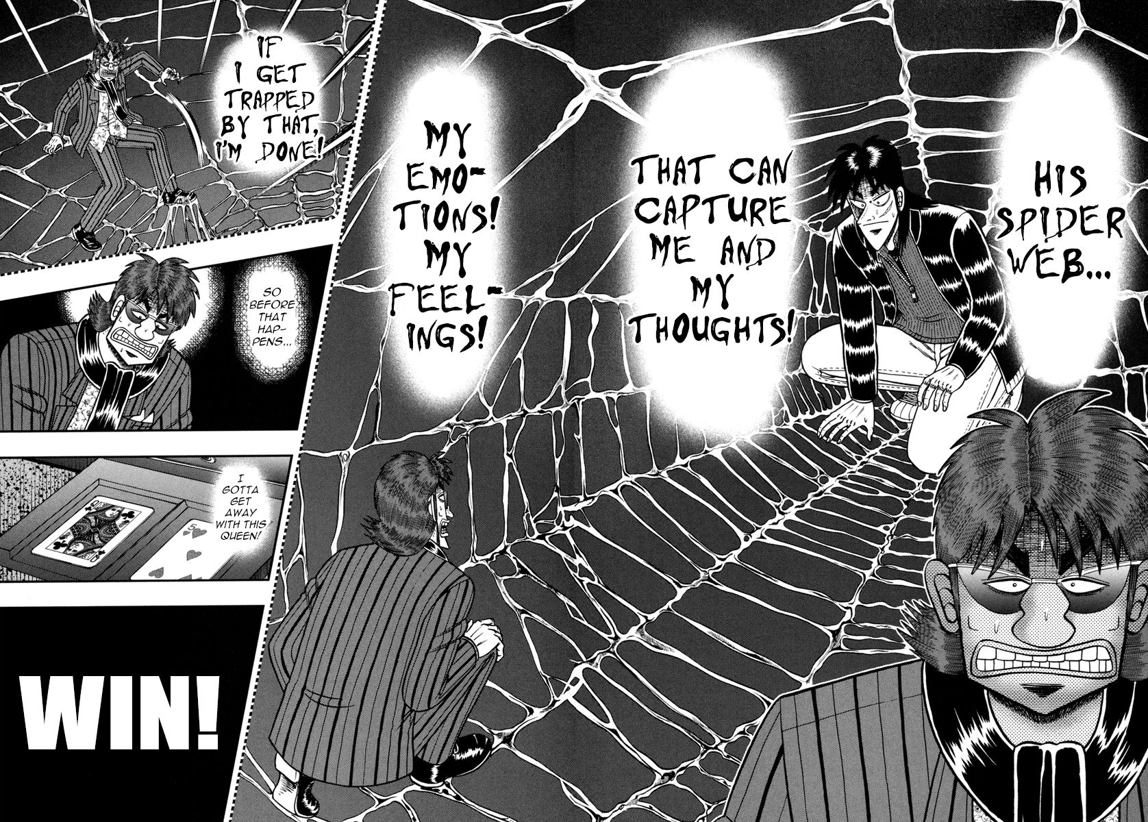 Gambling Outcast Kaiji: The One Poker Arc - Kaiji Part 5 Chapter 174 page 9 - Chapter 174 : Spider