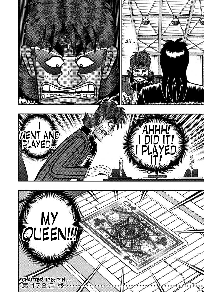 Gambling Outcast Kaiji: The One Poker Arc - Kaiji Part 5 Chapter 178 page 22 - Chapter 178 : Decision