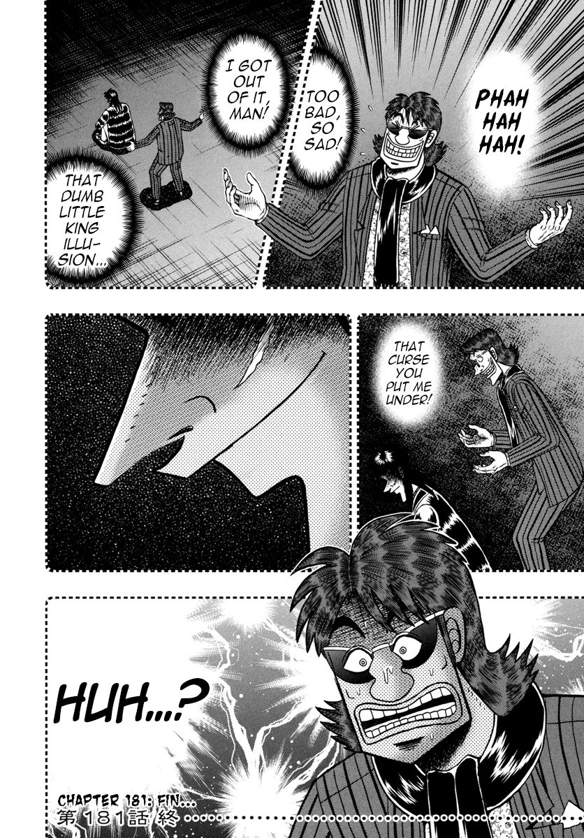 Gambling Outcast Kaiji: The One Poker Arc - Kaiji Part 5 Chapter 181 page 20 - Chapter 181 : Pressure