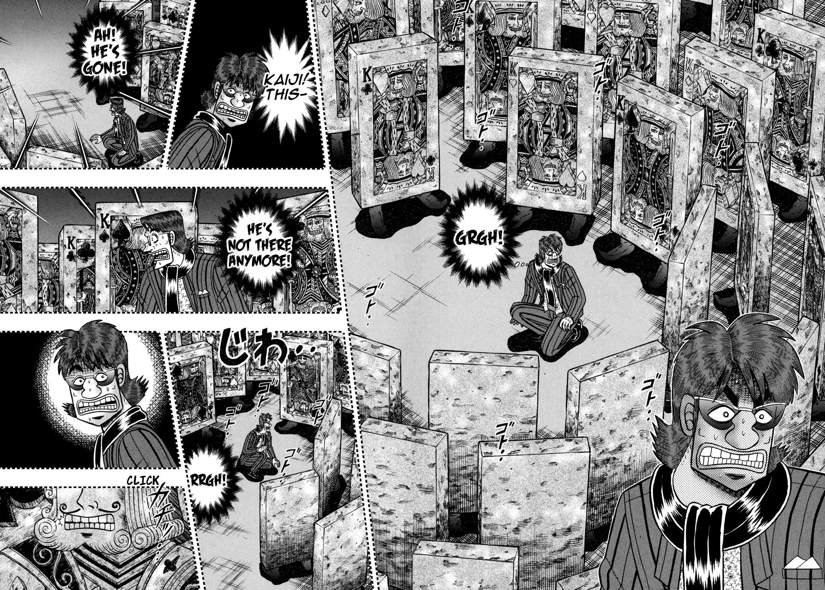 Gambling Outcast Kaiji: The One Poker Arc - Kaiji Part 5 Chapter 182 page 10 - Chapter 182 : Blunder