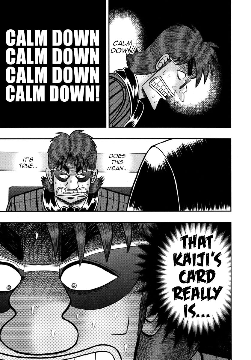 Gambling Outcast Kaiji: The One Poker Arc - Kaiji Part 5 Chapter 182 page 13 - Chapter 182 : Blunder