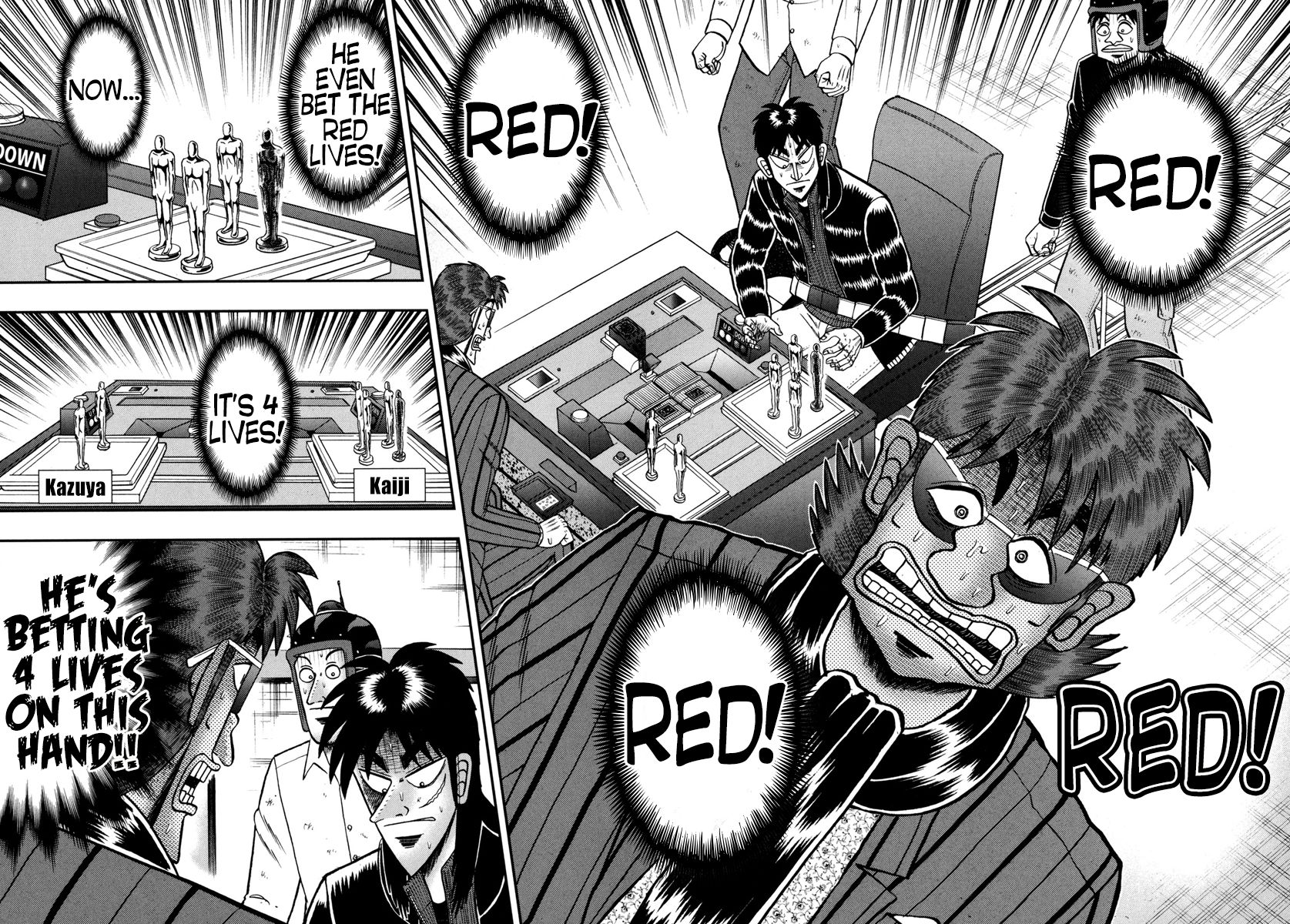 Gambling Outcast Kaiji: The One Poker Arc - Kaiji Part 5 Chapter 182 page 7 - Chapter 182 : Blunder