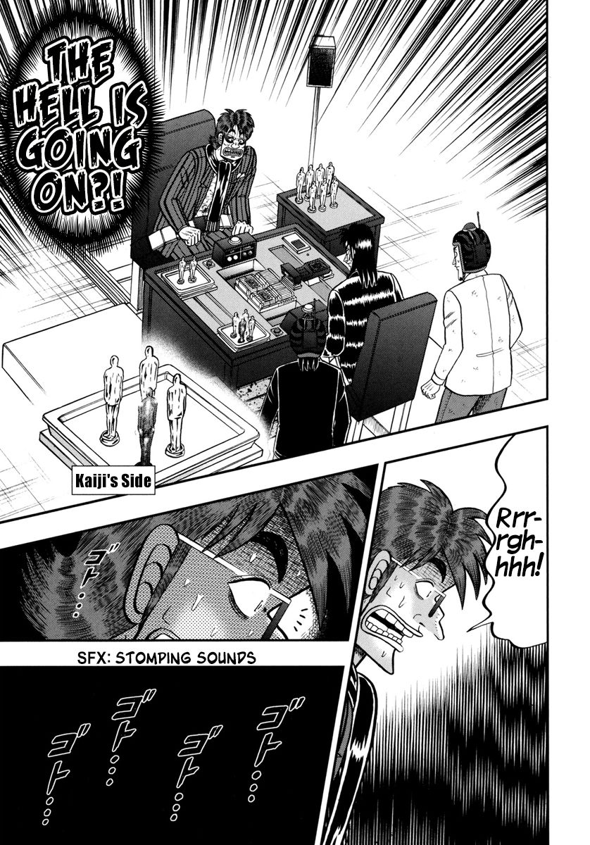 Gambling Outcast Kaiji: The One Poker Arc - Kaiji Part 5 Chapter 182 page 9 - Chapter 182 : Blunder