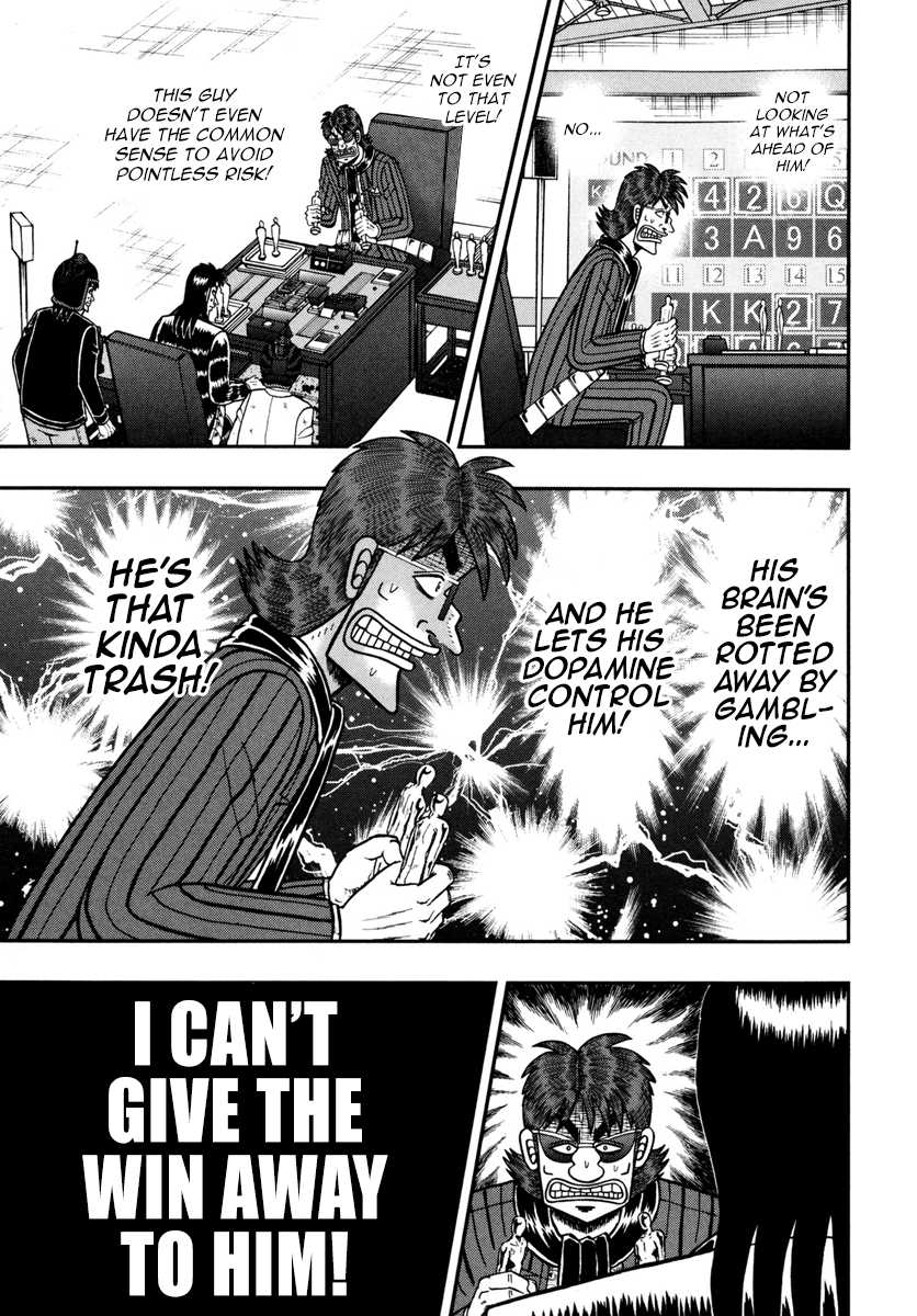Gambling Outcast Kaiji: The One Poker Arc - Kaiji Part 5 Chapter 183 page 10 - Chapter 183 : Hasty