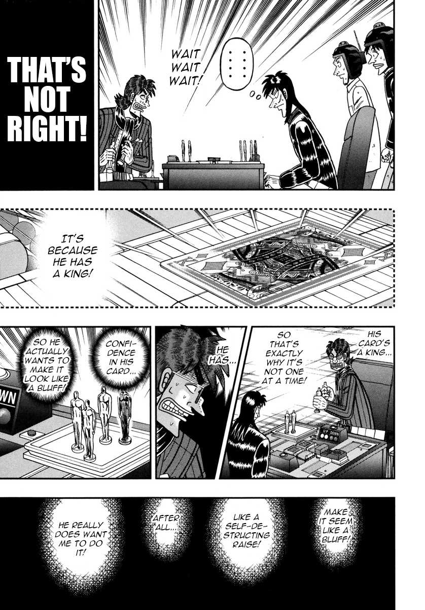 Gambling Outcast Kaiji: The One Poker Arc - Kaiji Part 5 Chapter 183 page 14 - Chapter 183 : Hasty