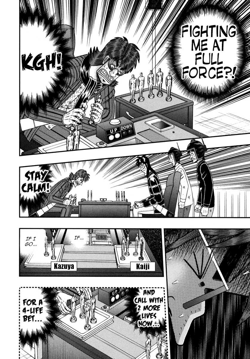 Gambling Outcast Kaiji: The One Poker Arc - Kaiji Part 5 Chapter 183 page 16 - Chapter 183 : Hasty