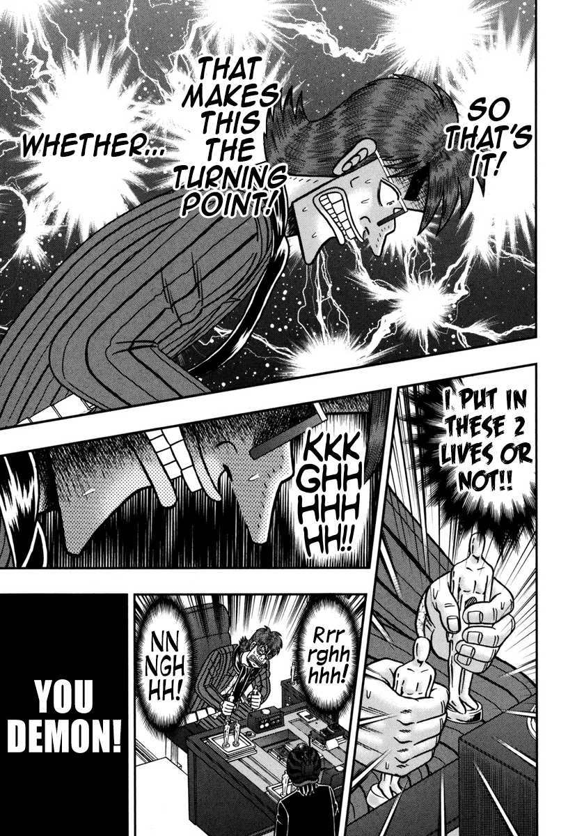 Gambling Outcast Kaiji: The One Poker Arc - Kaiji Part 5 Chapter 183 page 19 - Chapter 183 : Hasty