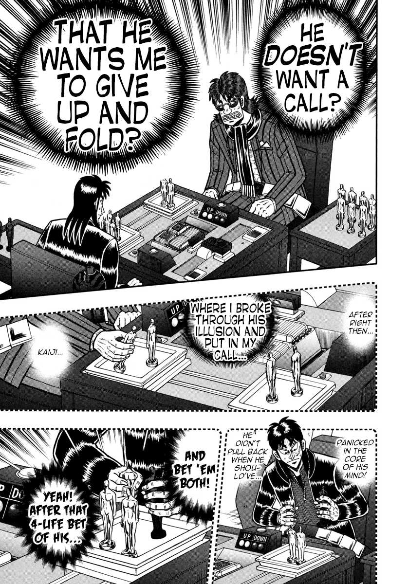 Gambling Outcast Kaiji: The One Poker Arc - Kaiji Part 5 Chapter 183 page 6 - Chapter 183 : Hasty