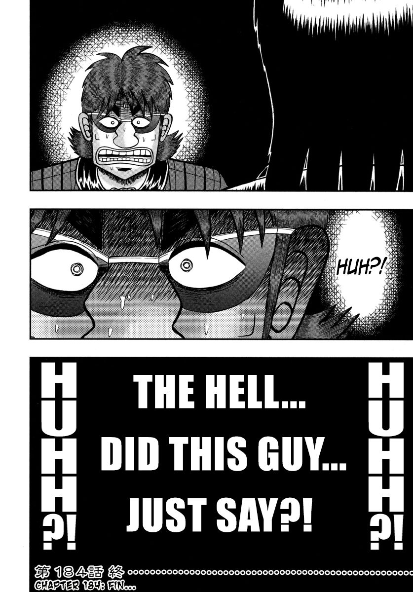 Gambling Outcast Kaiji: The One Poker Arc - Kaiji Part 5 Chapter 184 page 18 - Chapter 184 : Sending In