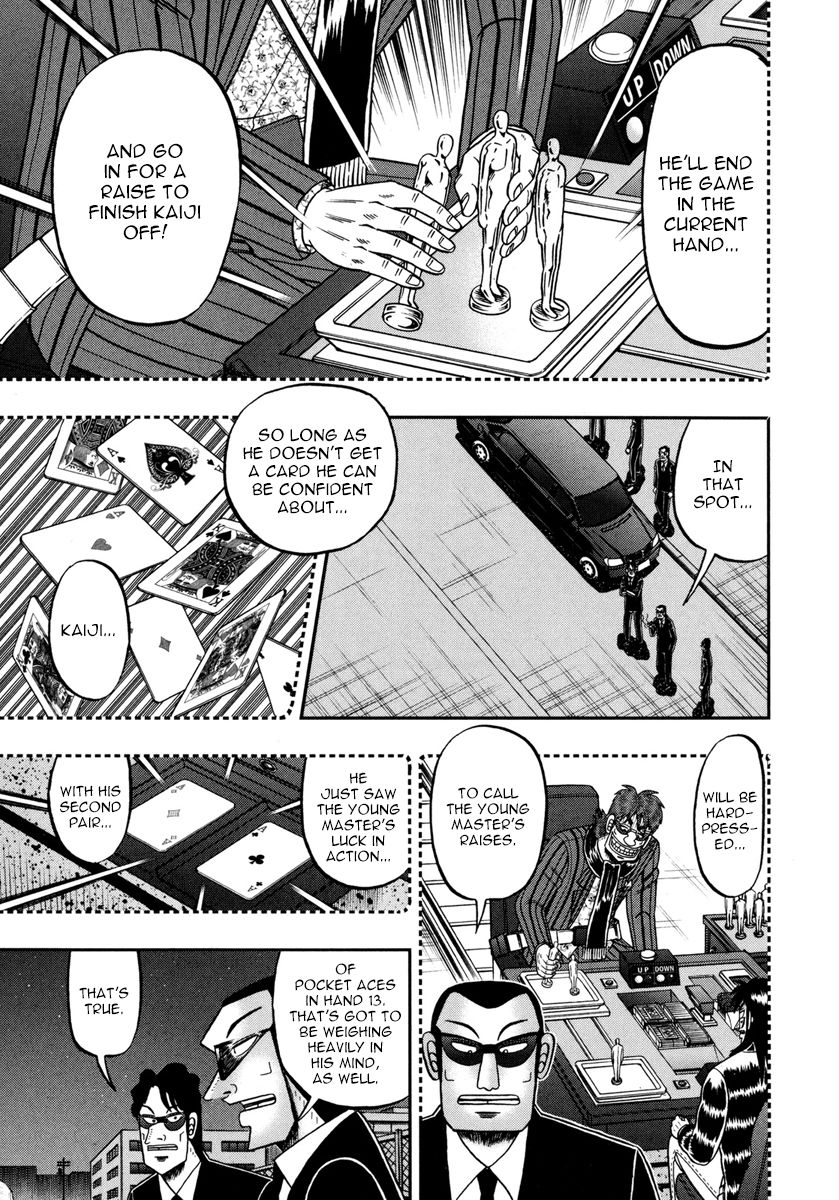 Gambling Outcast Kaiji: The One Poker Arc - Kaiji Part 5 Chapter 184 page 3 - Chapter 184 : Sending In