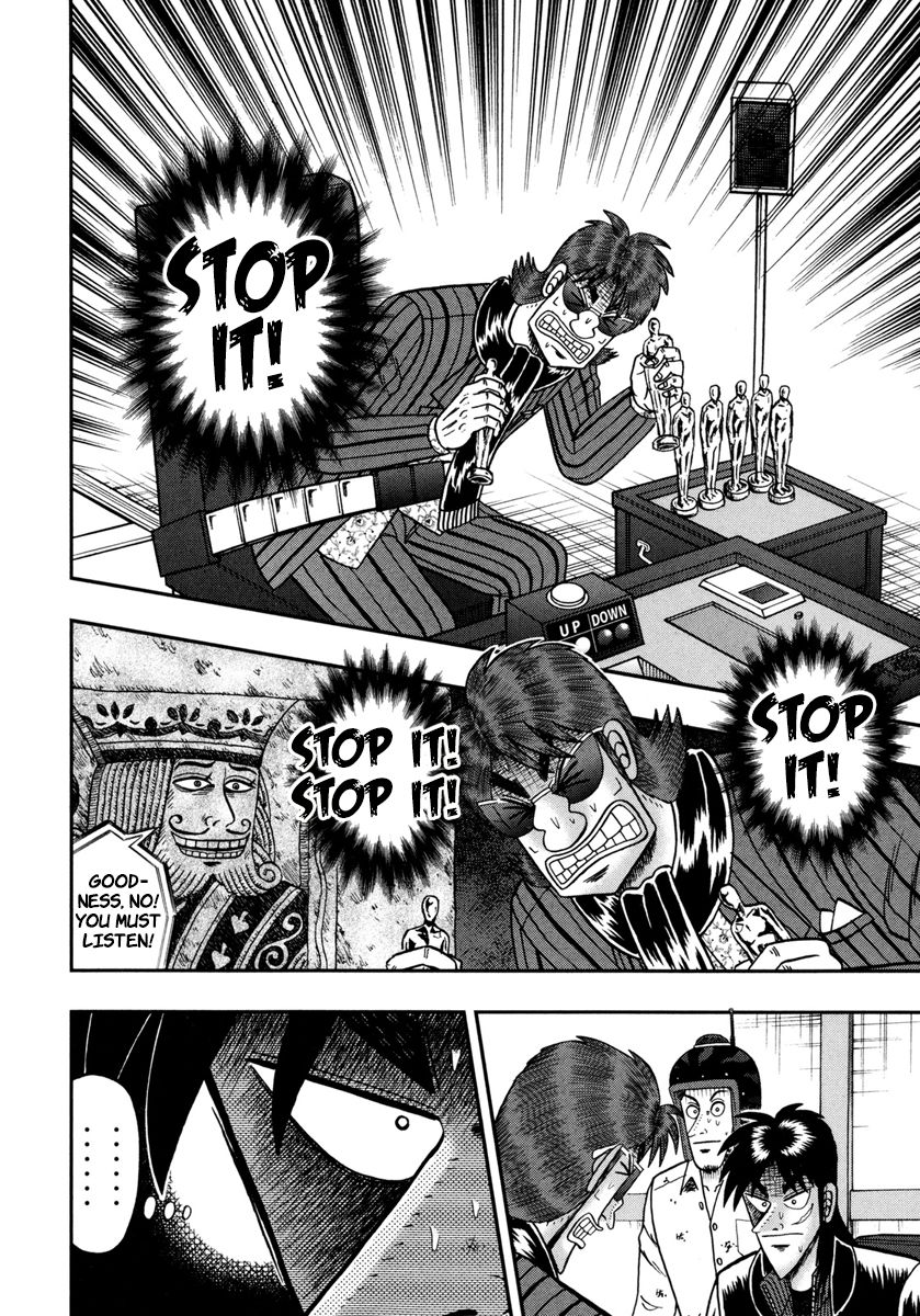 Gambling Outcast Kaiji: The One Poker Arc - Kaiji Part 5 Chapter 185 page 10 - Chapter 185 : Provoking