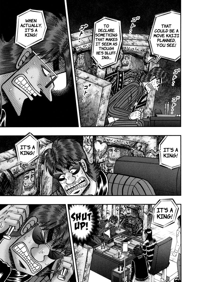 Gambling Outcast Kaiji: The One Poker Arc - Kaiji Part 5 Chapter 185 page 11 - Chapter 185 : Provoking