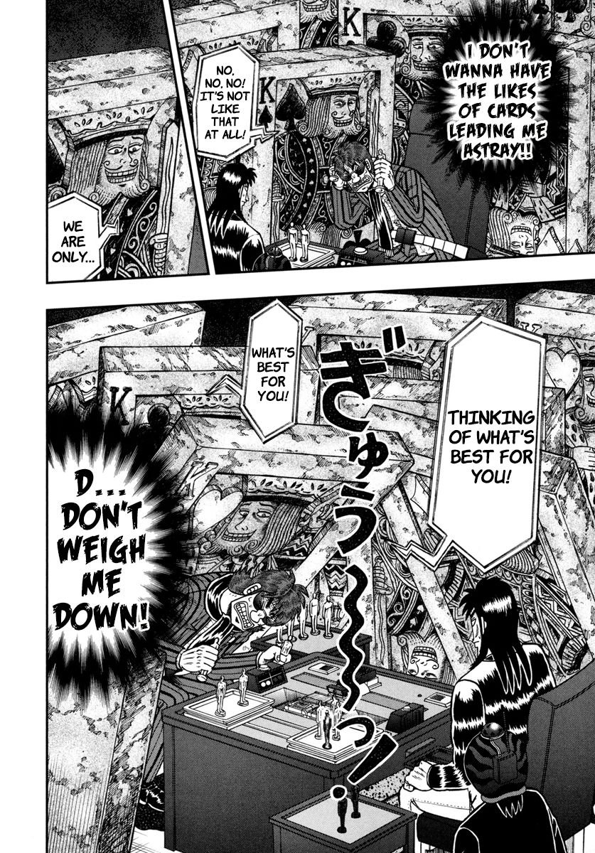 Gambling Outcast Kaiji: The One Poker Arc - Kaiji Part 5 Chapter 185 page 12 - Chapter 185 : Provoking