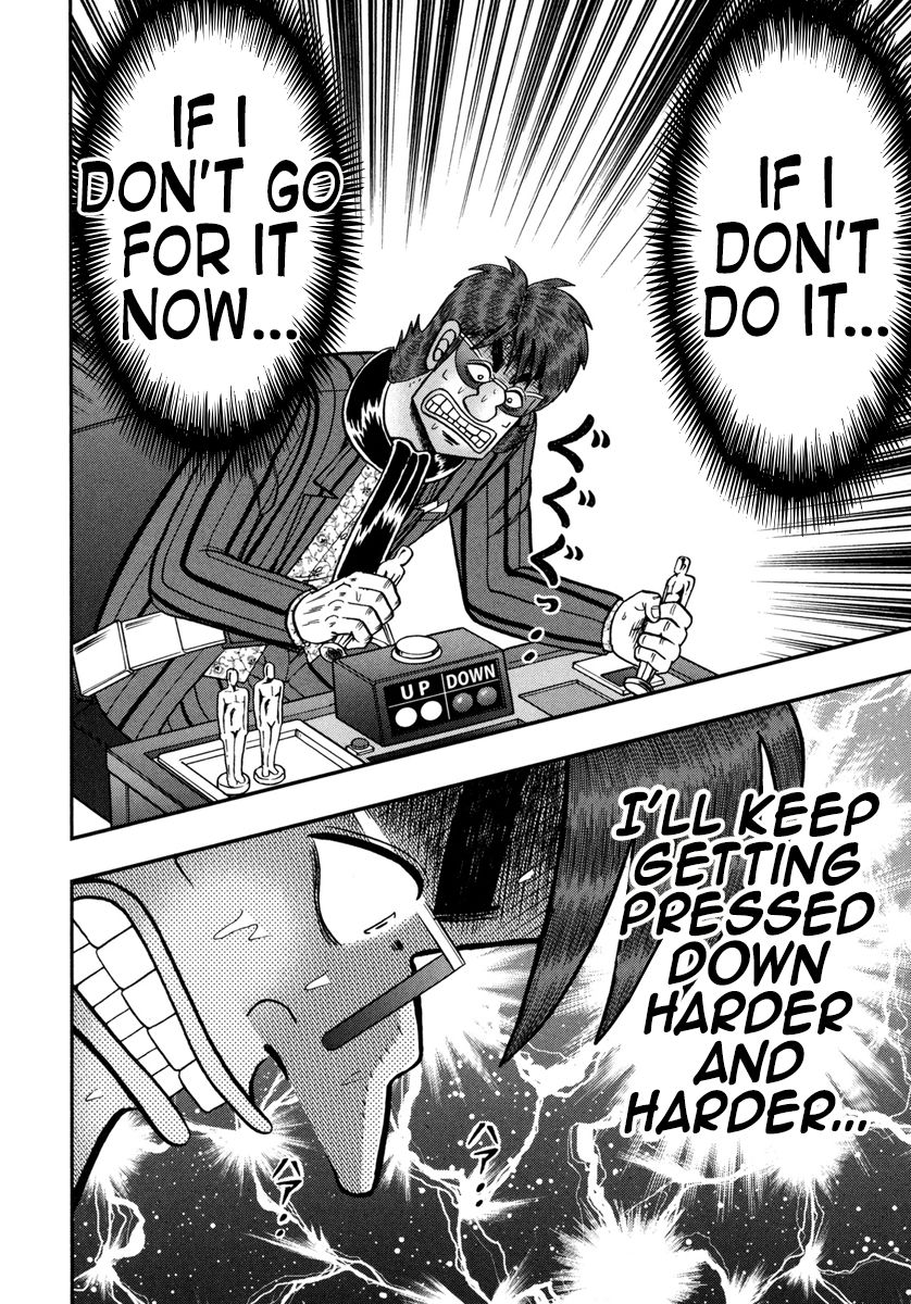 Gambling Outcast Kaiji: The One Poker Arc - Kaiji Part 5 Chapter 185 page 14 - Chapter 185 : Provoking