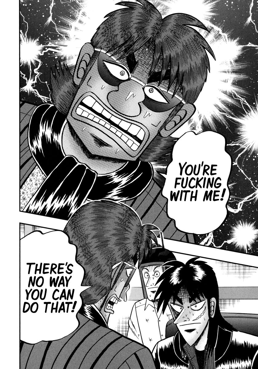 Gambling Outcast Kaiji: The One Poker Arc - Kaiji Part 5 Chapter 185 page 18 - Chapter 185 : Provoking