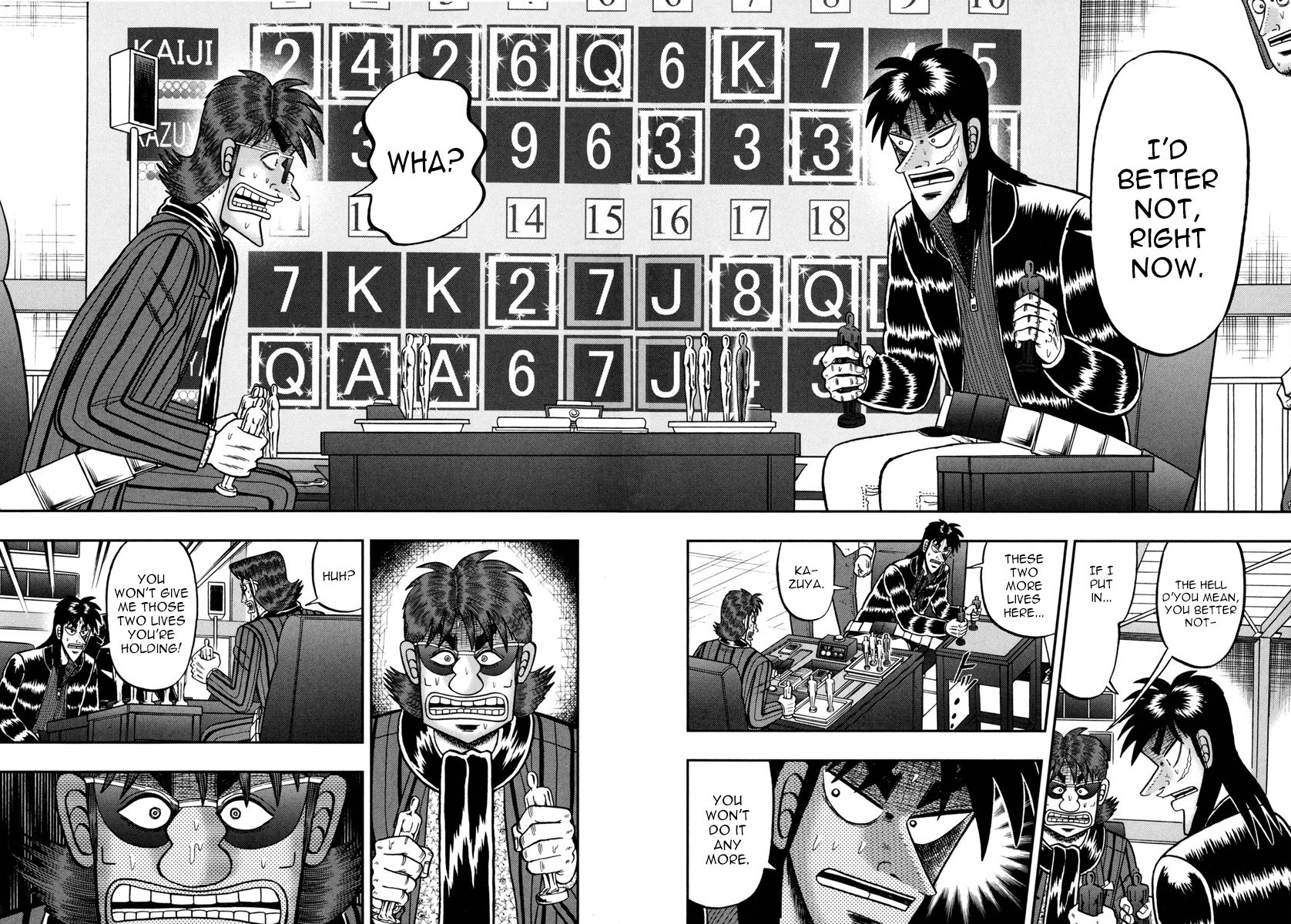 Gambling Outcast Kaiji: The One Poker Arc - Kaiji Part 5 Chapter 186 page 4 - Chapter 186 : Bewilderment