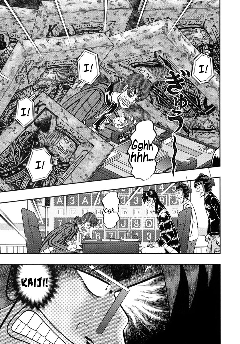 Gambling Outcast Kaiji: The One Poker Arc - Kaiji Part 5 Chapter 187 page 14 - Chapter 187 : Anguish