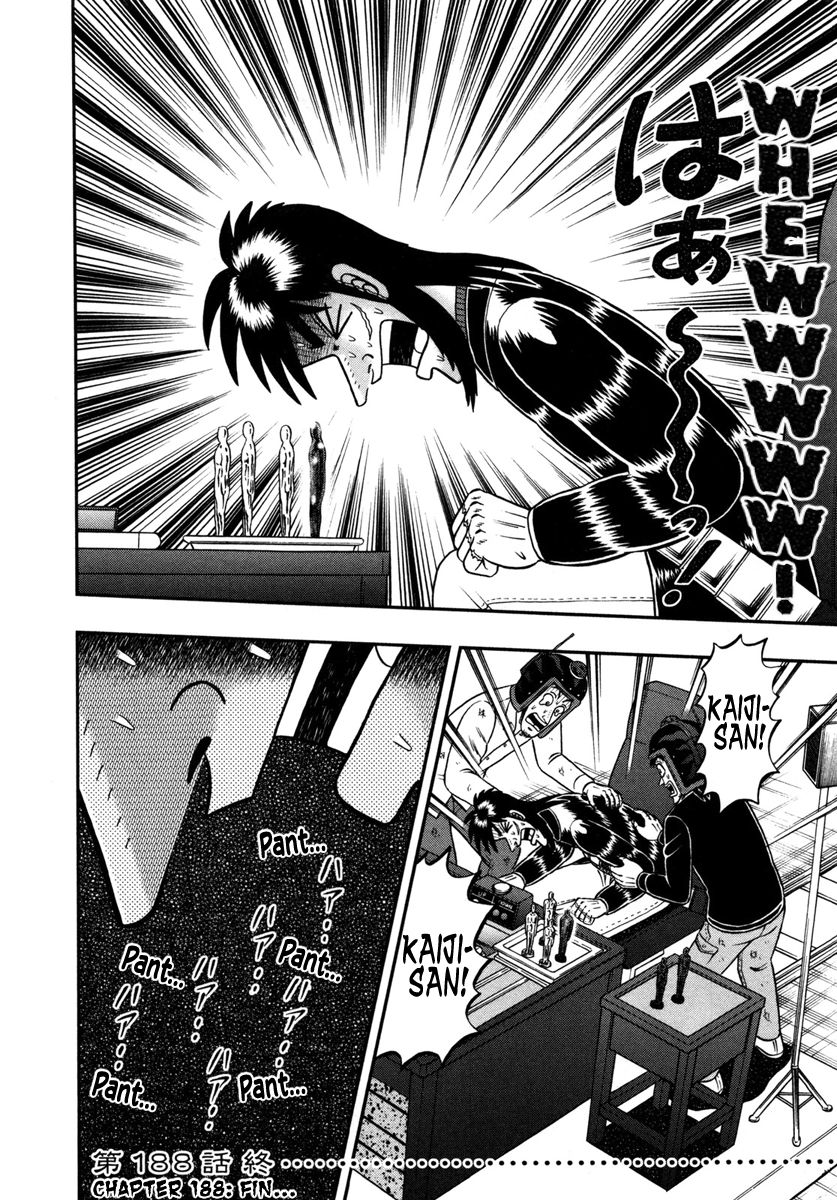 Gambling Outcast Kaiji: The One Poker Arc - Kaiji Part 5 Chapter 188 page 19 - Chapter 188 : Crash