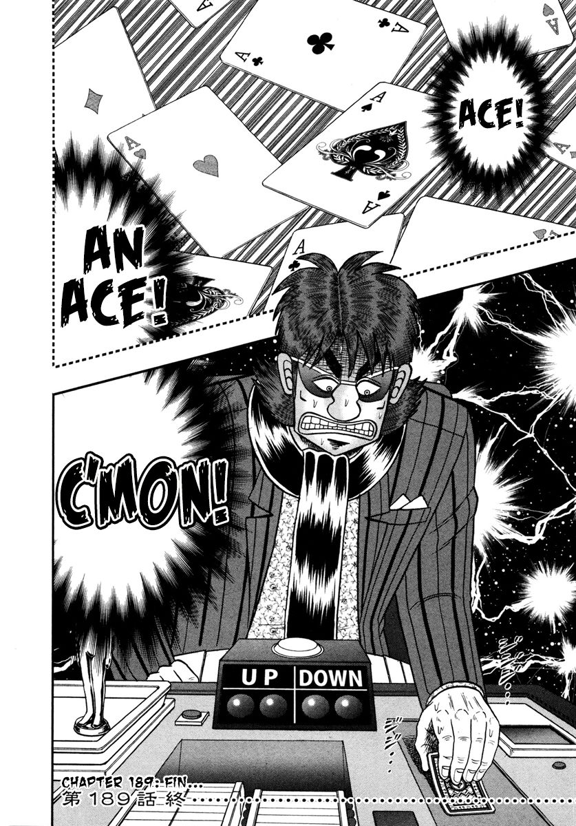 Gambling Outcast Kaiji: The One Poker Arc - Kaiji Part 5 Chapter 189 page 21 - Chapter 189 : Reverse
