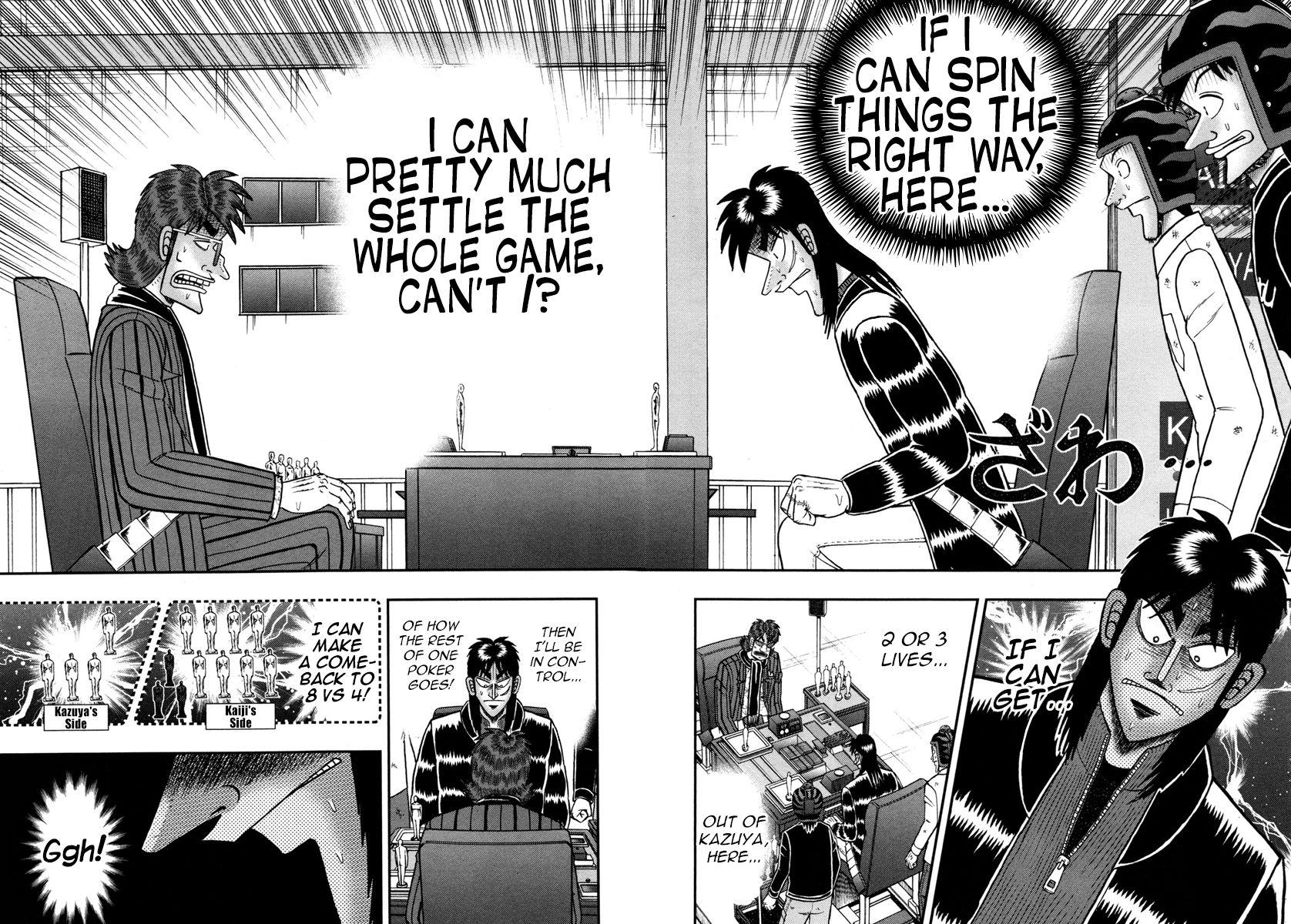 Gambling Outcast Kaiji: The One Poker Arc - Kaiji Part 5 Chapter 191 page 8 - Chapter 191 : Miscalculation