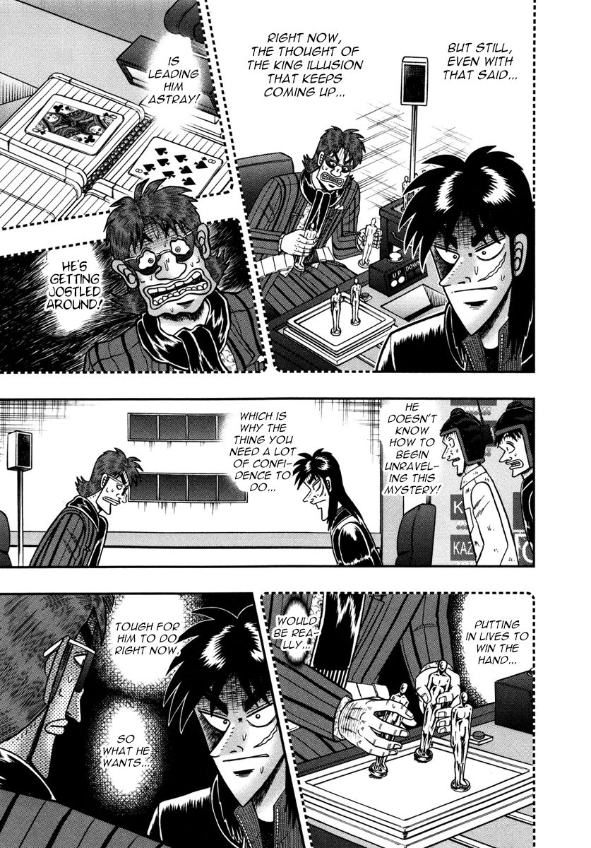 Gambling Outcast Kaiji: The One Poker Arc - Kaiji Part 5 Chapter 192 page 14 - Chapter 192 : Camouflage