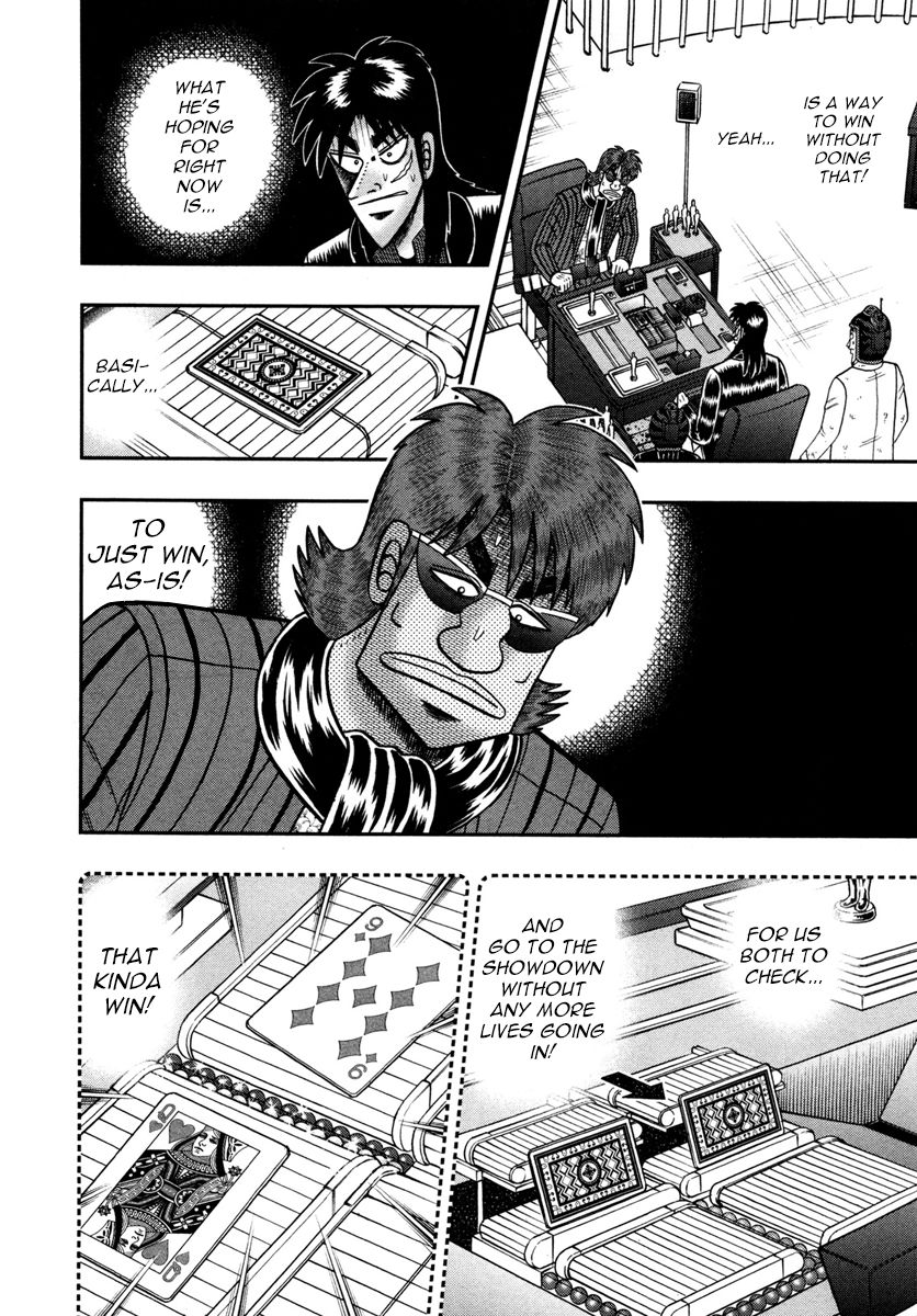 Gambling Outcast Kaiji: The One Poker Arc - Kaiji Part 5 Chapter 192 page 15 - Chapter 192 : Camouflage
