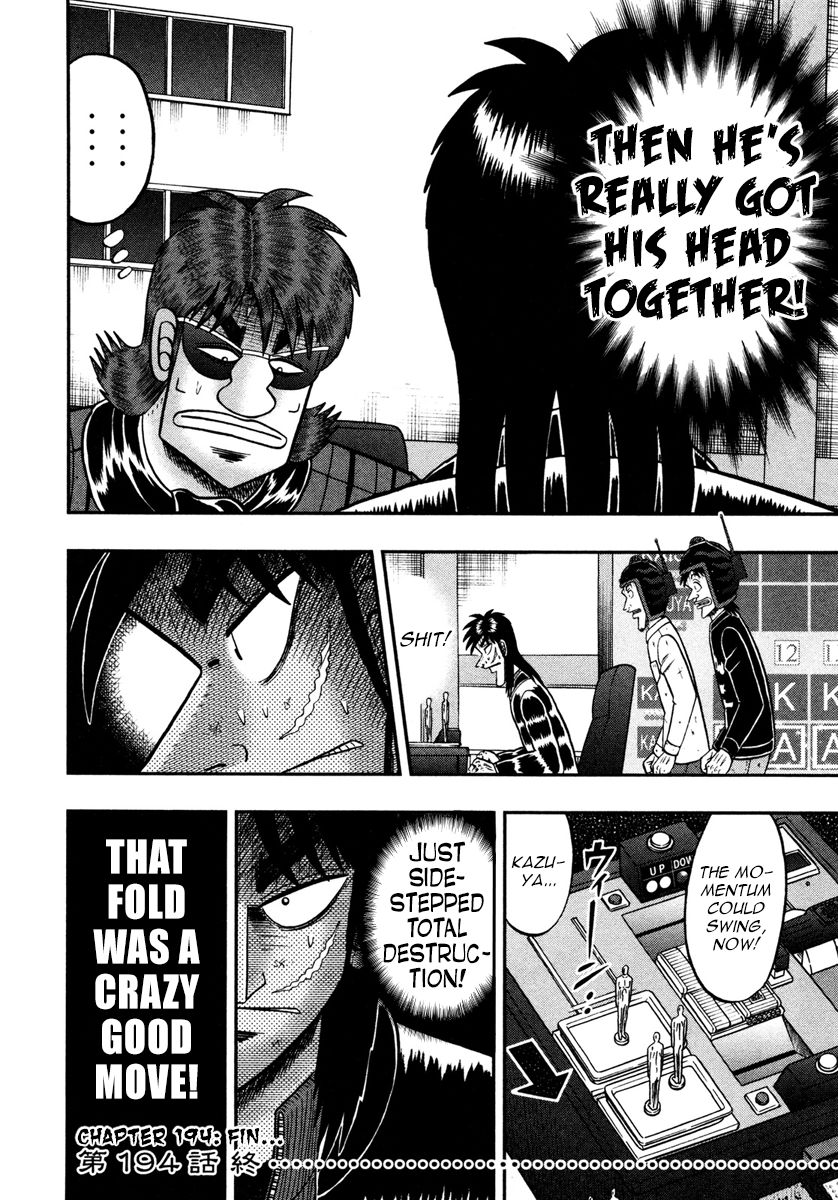 Gambling Outcast Kaiji: The One Poker Arc - Kaiji Part 5 Chapter 194 page 19 - Chapter 194 : Judgement